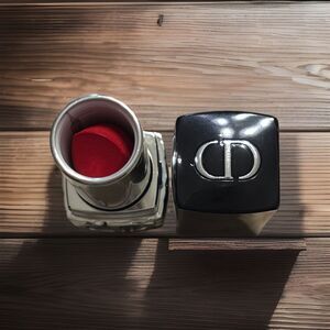 Dior Rouge Dior Couture Colour Longwear Lipstick 0.12oz. 773 Bonheur Velvet NWOB